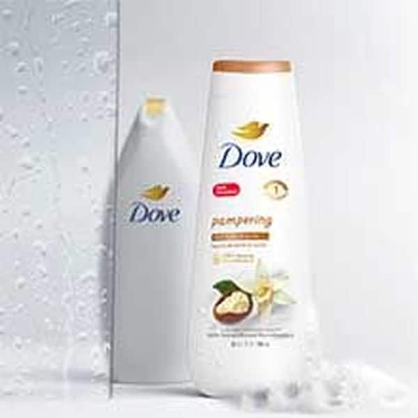 Dove Purely Pampering Shea Butter and Warm Vanilla Nourishing Body Wash, 20 Ounce, 4PK 69595360 - main