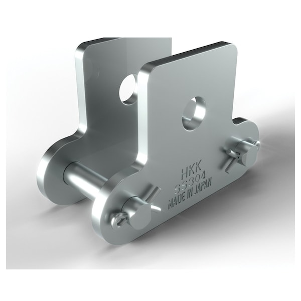 Hkk Chain HKK SK-1 Cottered Double Pitch Conveyor Connecting Link, C2080H chain, 2 P, .312 Pin, 304SS SC080CCLSK1 - main