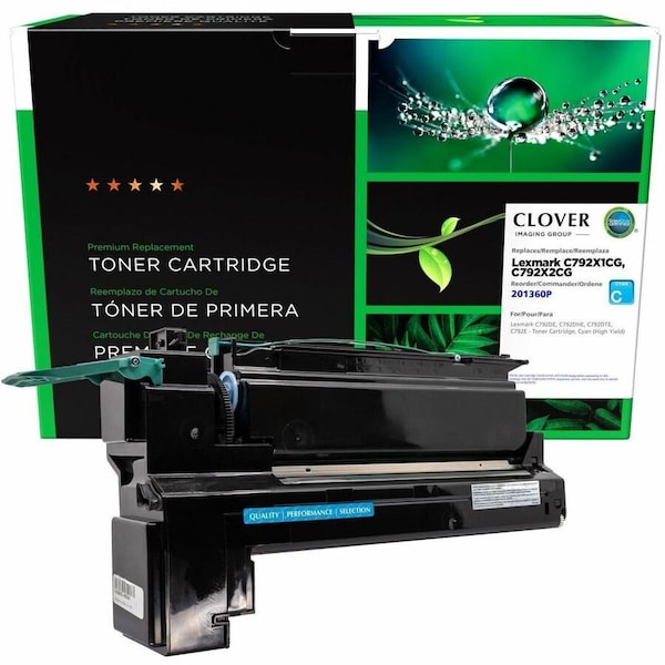 Clover Imaging Group Imaging Remanufactured High Yield Cyan Toner Cartridge 201360P - main
