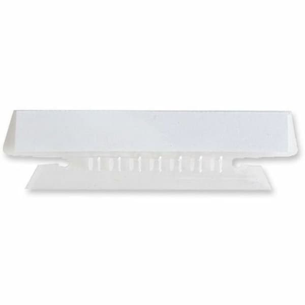 Business Source Index Tabs, Plastic, Clear, PK25 BSN43T - main