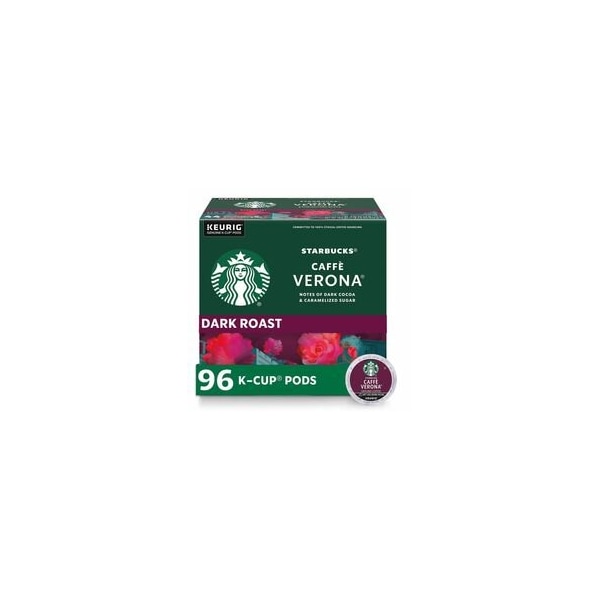 Starbucks K-Cup Caffe Verona Coffee, Compatible with Keurig Brewer, K-Cup, Caffe Verona, 24PK 12434951 - main