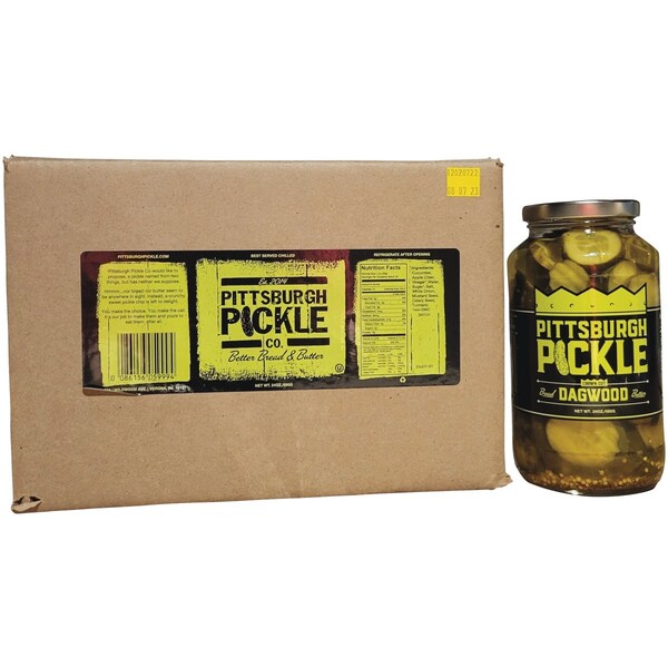 Pittsburgh Pickle Co 24 Oz. Pickle Chips Dagwood - main