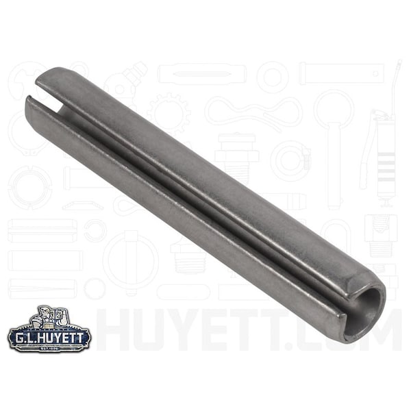 Huyett Slotted Spring Pin, Standard Duty, 410/420 SS, 0.500 in Dia x 3.000 in L x 0.094 in Wall MS16562-282 - main