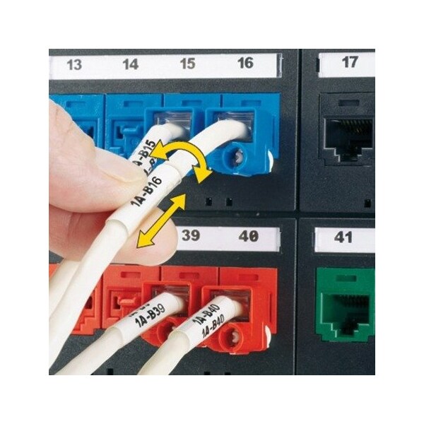 Panduit Therm Trans, Turn-Tell, Vinyl, 1.00" W x R100X075V1T - main