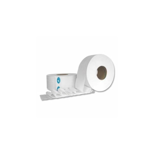 Harbor Jumbo Roll Tissue, 3.6 in W x 1,000 ft L Roll, 2-Ply, 12 RL/CA, 12PK 886-H2002 - main