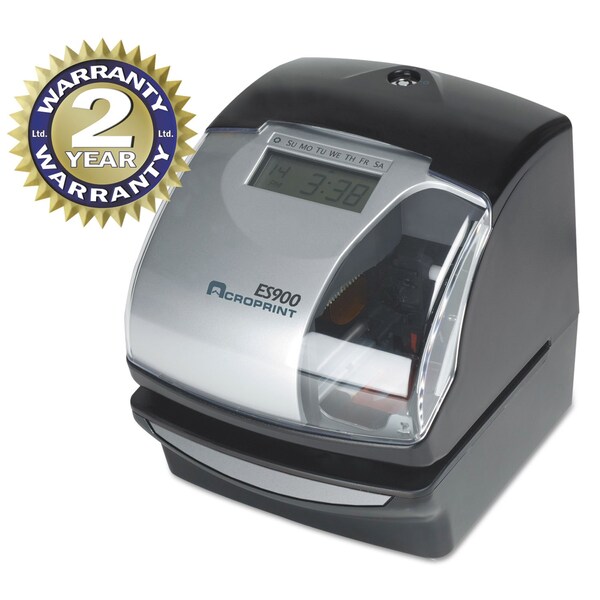 Acroprint Es900 Atomic Electronic Payroll Recorder, Time Stamp And ...