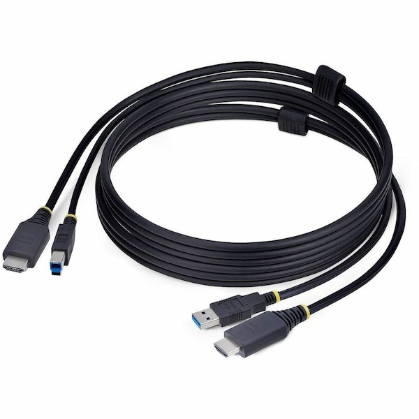 Startech.Com 6FT (1.8M) HDMI AND USB 5GBPS KVM CABLE, 4K 60HZ, HDMI 2.0 AND USB COMBO CABLE F HU1226-KVM-CABLE - main