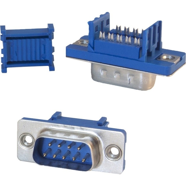 Cable Wholesale DB9 Male IDC Ribbon Right Angle Connector 3pcs 3430-12009 - main
