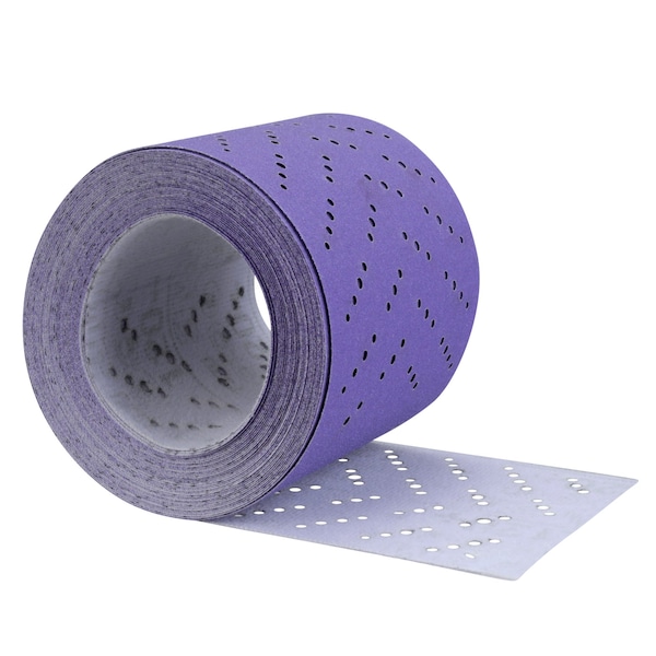 3M Cubitron 3M II Hookit Clean Sanding Sheet Roll, 34464, 120+, 115 mm x 12 m, 3PK 737U - main