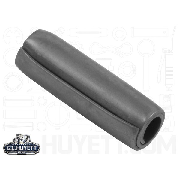 Huyett Coiled Spring Pin, Standard Duty, Passivated 420 Stainless Steel, 5 mm Dia x 16 mm Length SPCMSP-050-016 - main