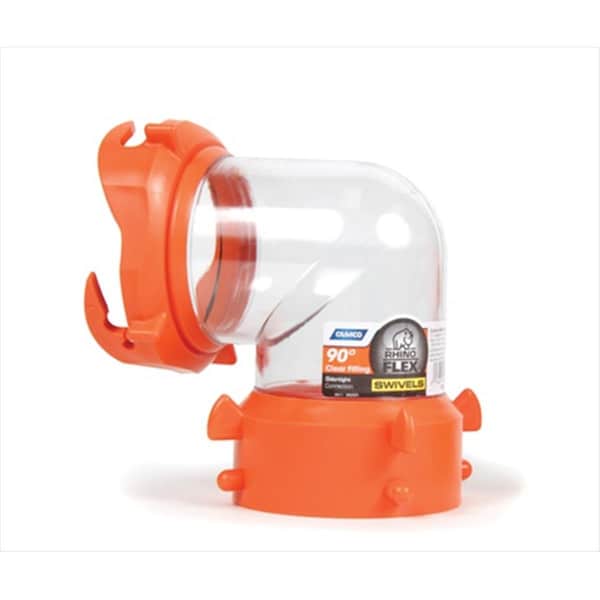 Camco 39857 Rhinoflex Clear Swivel Fittings 90 Degree C1W-39857 - main
