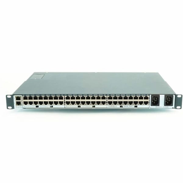 Lantronix SLC8000 48-PORT DUAL AC POWER SUPPLY ADVANCED CONSOLE MANAGER, ROHS SLC80482201S - main