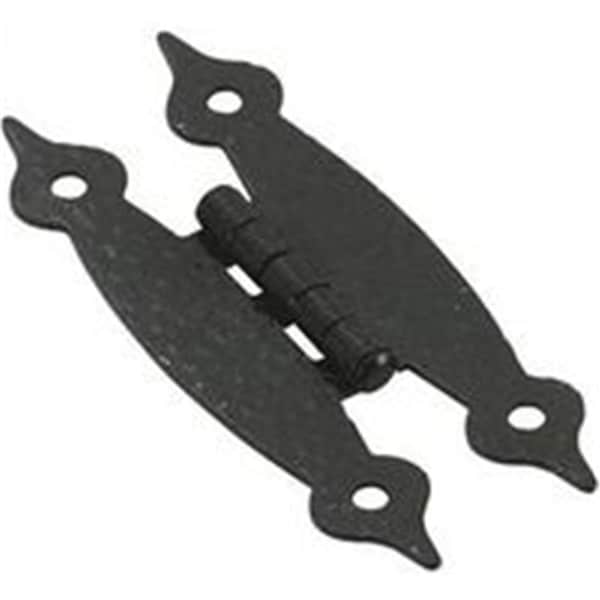 Homecare Products 3.5 in. Non Self-Closing Cabinet Hinge, Colonial Black HO806401 - main