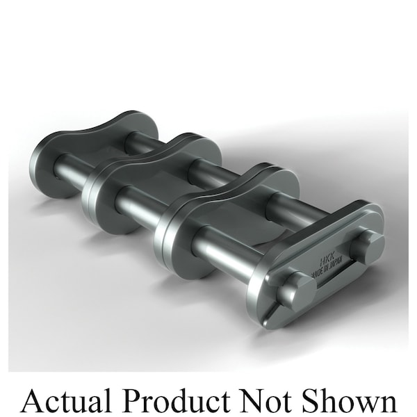 Hkk Chain Spring Clip Connecting Link, #50-3 chain, 5/8 in Pitch, 0.2 in Dia Pin RC050SCL3 - main