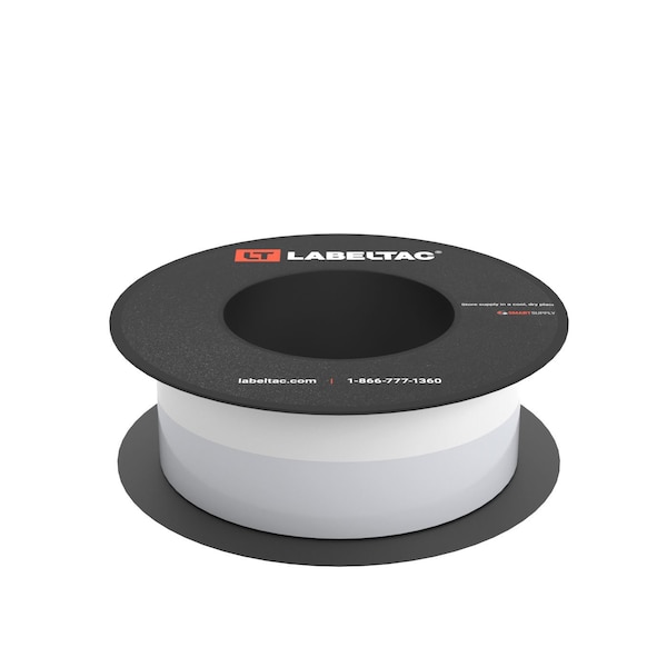 Labeltac Printable Cable Wraps 2in x 70ft, 0.5in Printable LT9, White LT202WW-C - main
