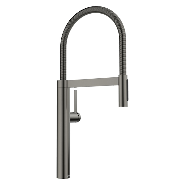 Blanco culina Semi-Pro 1.5 GPM, Satin Dark Steel 527475 - main