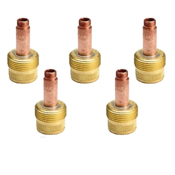 Star Tech Weld TIG Large Gas Lens Tig Torch Gas Lens 1/8in Fit Tig 17, 18, 26, 5PK 995795 - main