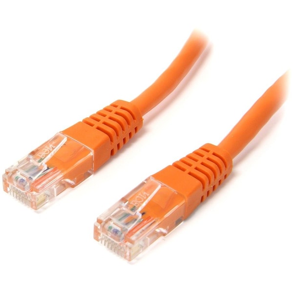 Startech.Com 15FT ORANGE MOLDED CAT5E PATCH CABLE M45PATCH15OR - main
