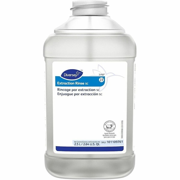 Diversey Carpet Extraction Rinse, 2.5L Bottle, 2 PK 101109761 - main
