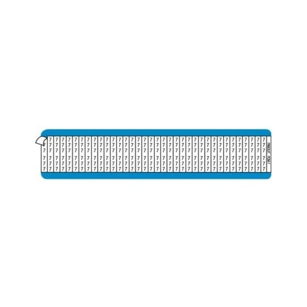 Panduit Wire Marker Card, .27" x 1.5", 67-99, PK25 PCM-67-99 - main