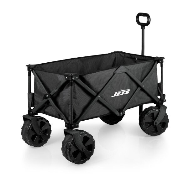 Picnic Time Family Of Brands NFL New York Jets - Adventure Wagon Elite All-Terrain Portable Utility Wagon 741-85-679-224-2 - main