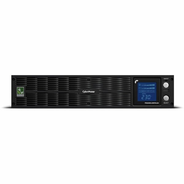 Cyberpower SINE WAVE 10 IEC OUT EXTENDED BATTERY LCD AVR RACKMOUNT 3 YR WTY PR2200ELCDRTXL2U - main