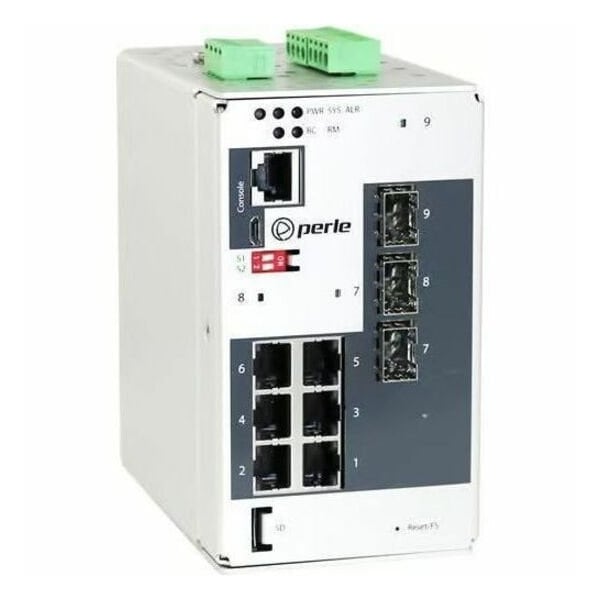 Perle Systems Perle IDS-409-3SFP-XT - Industrial Managed Ethernet Switch 07013380 - main