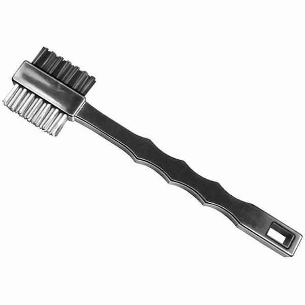 Jorgensen Laboratories Double-Sided Brush, Stainless Steel & Nylon Bristles, 7in J0364D - main