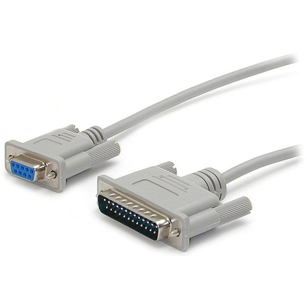 Startech.Com 10ft Cross Wired Serial Null Modem Cable SCNM925FM - main