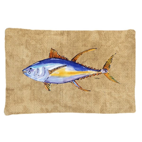 Carolines Treasures 20.5 x 30 in. Tuna Fish Moisture Wicking Fabric Standard Pillow Case 8817PILLOWCASE - main