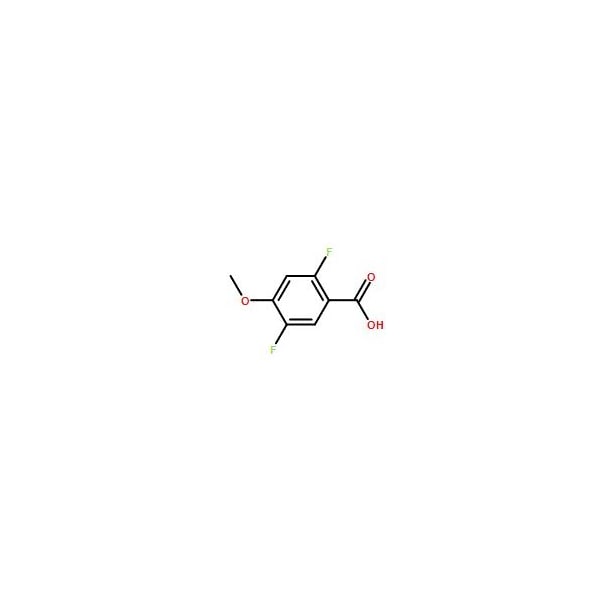 Ak Scientific 2, 5-Difluoro-4-methoxybenzoic acid (5g), CAS 1060739-01-6 Y3599-5g - main