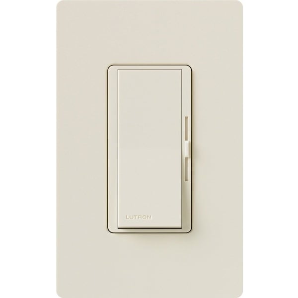 Lutron Diva 600W Single-Pole Dimmer Switch, Light Almond DV-600P-LA - main