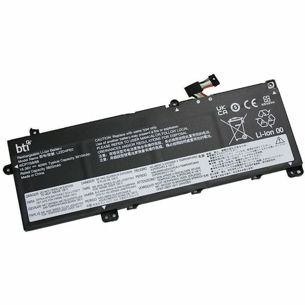 Battery Technology BTI 4-CELL 15.36V LI-ION NOTEBOOK BATTERY FOR LENOVO THINKBOOK 14 G L22B4PE0-BTI - main