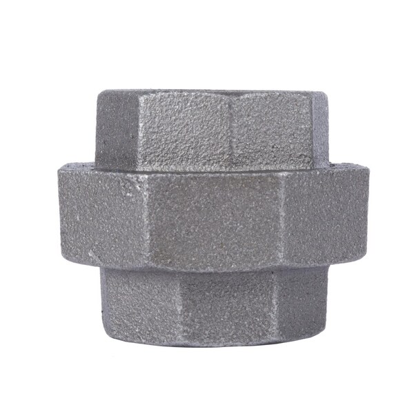 B & K 1-1/2 in. FIP each X 1-1/2 in. D FIP Black Malleable Iron Union 310UU-112 - main