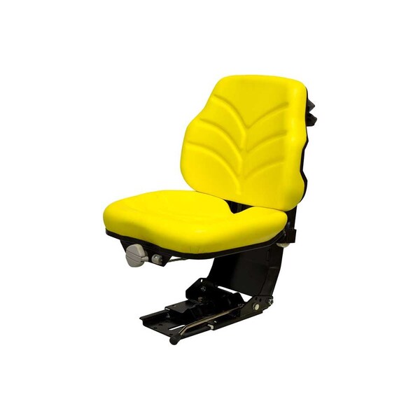 Uni Pro 117 Utility Mechanical Suspension Seat, Yellow Vinyl 7736 - main