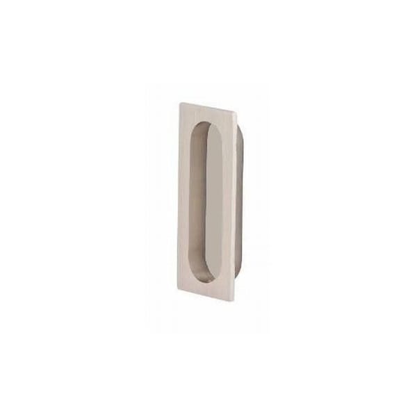 Ives Series Rectangular Pull, 1 5/16 in W, 15/32 in D, 3 1/8 in H, Brass, Satin Nickel 222B15 - main