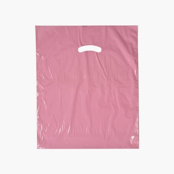 Nashville Wraps Dusty Rose Super Gloss 12x15 Plastic Bags, 1.25 mil, 1000PK SG1DR - main