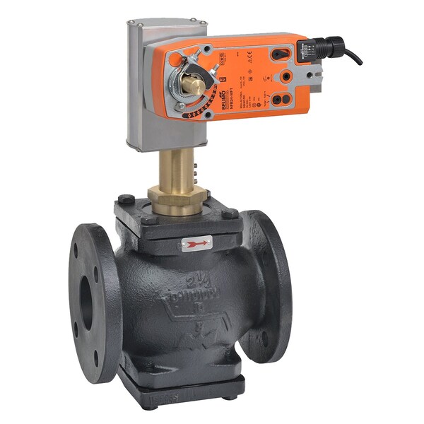 Belimo Globe Valve 2.5in 2 Way 65 Cv w/ Spring G665CS-250+AFBUP-X1 - main