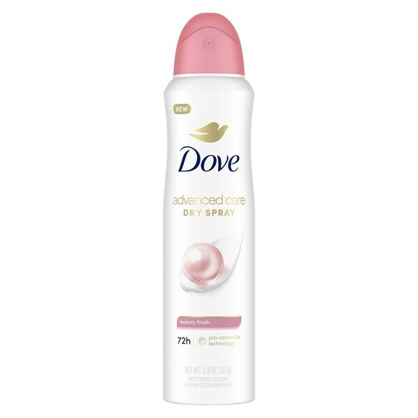 Dove Advanced Care Beauty Finish Antiperspirant Deodorant Spray, 3.8 Ounce, 12PK 69672914 - main