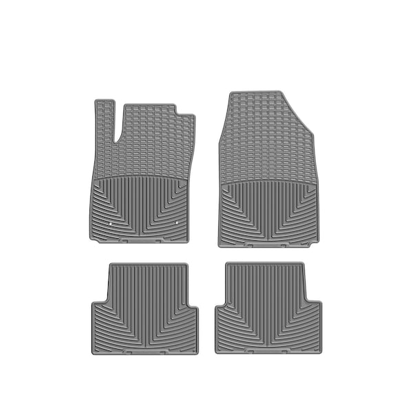 Weathertech Grey, Front and Rear All Weather Floor Mats W276GR-W282GR - main
