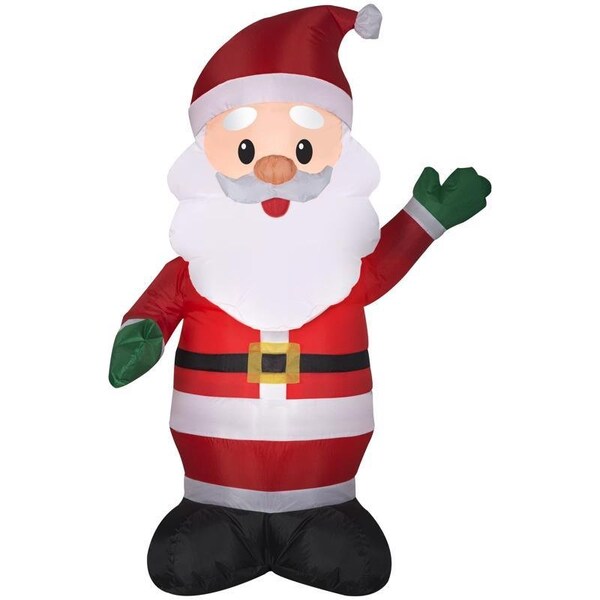 Gemmy Airblown Christmas Inflatable Santa Claus 48 in. Inflatable 117239 - main
