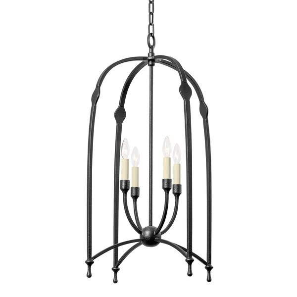 Troy Lighting Rhett 4 Light Lantern 21.25 In. Black Iron F8821-BI - main