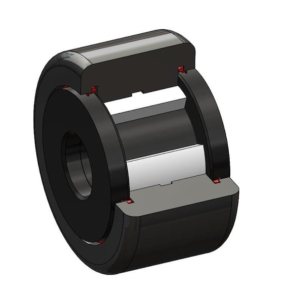 Smith Bearing Non-Metallic Yoke Type: Unsealed, Flat BYR-3/4 - main