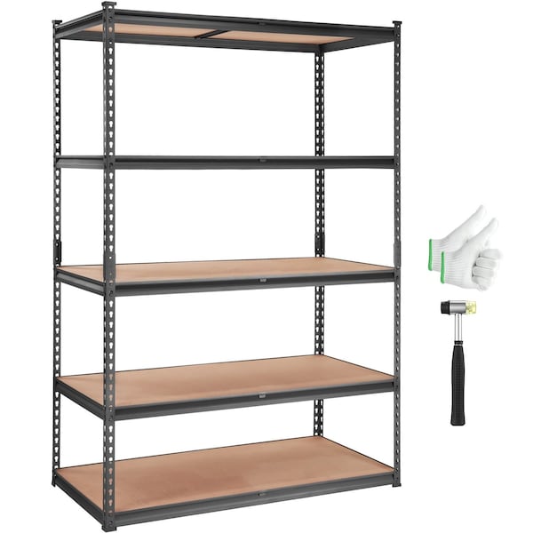 Vevor Storage Shelving Unit Garage Storage Rack 5-Tier Adjustable 2000 lbs Load 4AV0 - main