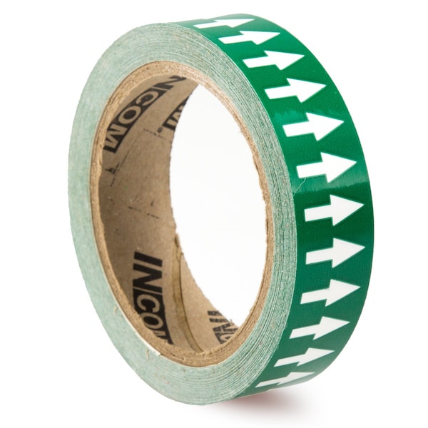 Accuform DIRECTIONAL FLOW ARROW TAPES 1 in x RAW451GNWT - main