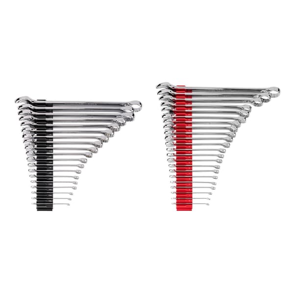 Tekton Combination Wrench Set with Modular Organizers, 41-Piece (1/4 - 1-1/4 in., 6 - 32 mm, Common Sizes) WCB95304 - main
