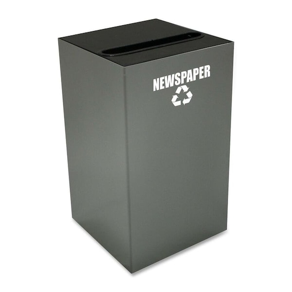 Witt Industries 28 gal Square Slate, Metal 28GC02-SL - main