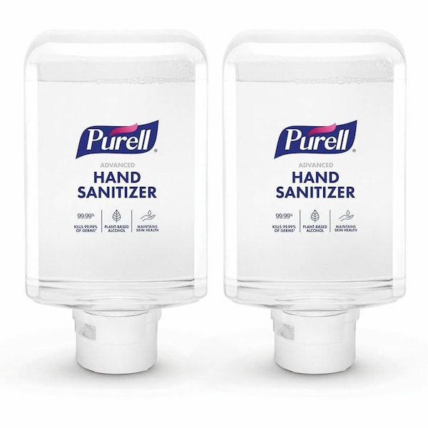 Purell Hand Sanitizer, ES10 Series, Foam, Cartridge with Integrated Battery, 1,200 mL, 2 PK 8353-02 - main