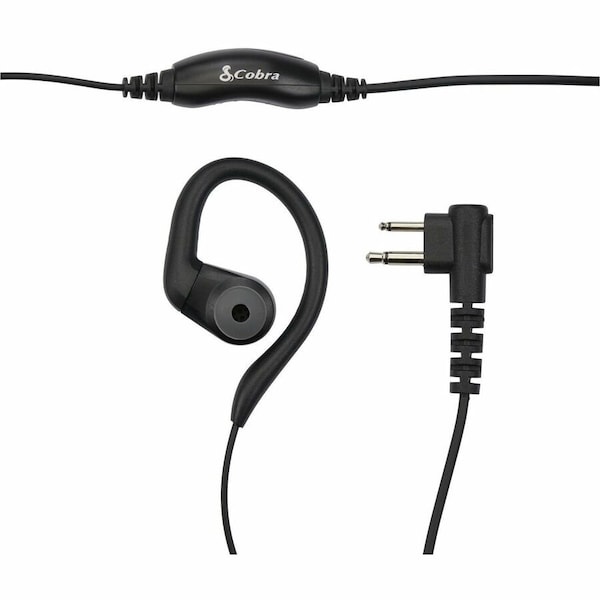 Cobra Electronics Earpiece, 1 Wire, Black 0010100-1 - main