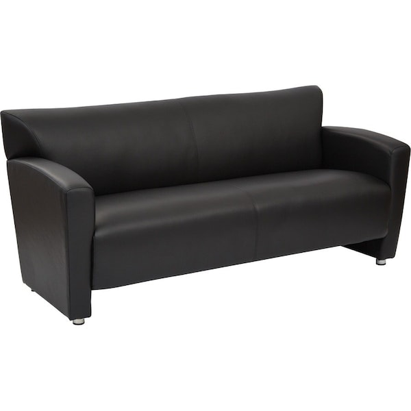 Office Star Sofa, 29" x 33-1/4", Upholstery Color: Black SL2913S-U6 - main
